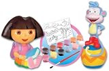 Review Born to Play  / Dora The Explorer Paint You Own Figures Pack Of 2