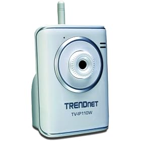 Trendnet - TV-IP110W - Camera-Serveur Internet - WiFi 802.11g - TCP/IP - SMTP - HTTP - Samba - Compatible Windows 98SE/Me/2000/XP Mac OS