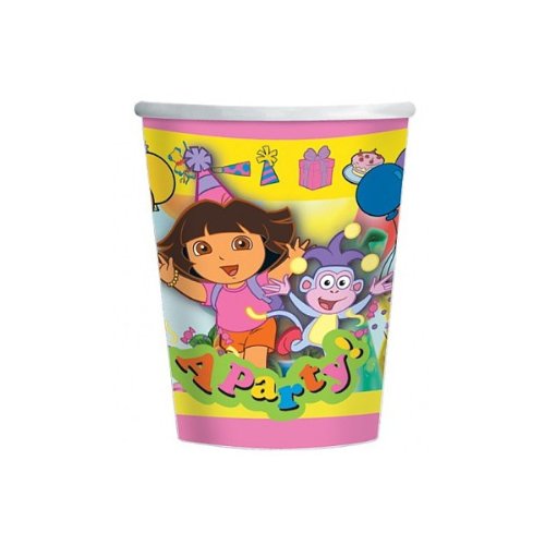 Dora The Explorer Party Cups (Pack Of 8)