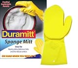 Duramitt Latex Mitt with Durable Sponge Mitt Attached