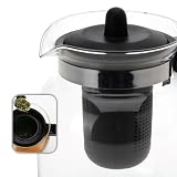 Teekanne Teezubereiter Teebereiter aus Glas 1500ml