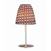 Families Table Lamp in Brushed Nickel
