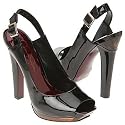 Jessica Simpson Women's Helga Slingback,Black Patent,8 M US