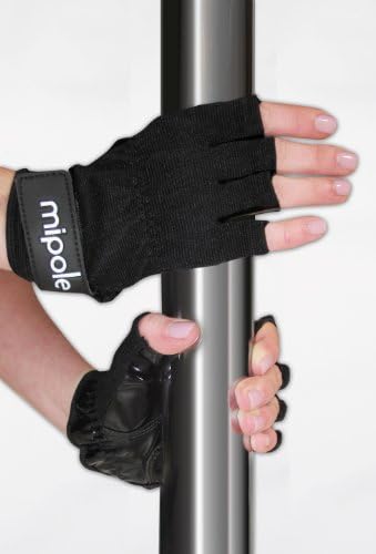 mipole Pole Dancing Gloves with Tack Strips for Gripping the Pole