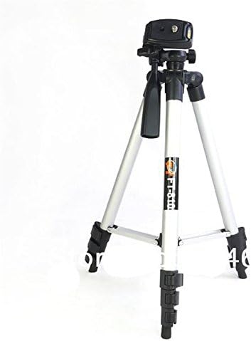 40 Inch Stand Hold Mini Lightweight Universal Flexible Portable Tripod for Projector Digital Camera Dv Cctv Camera Ft-810 Tripod (Silver)