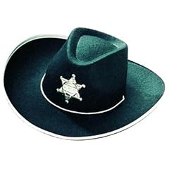 Schwarzer Cowboyhut Westernhut schwarz Cowboy Kinder