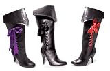 4 Heel Pirate Boot W/3 Ribbons by Ellie
