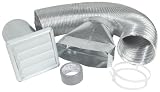 Imperial Manufacturing VT0170 6 inch Range Hood Wall Vent Kit