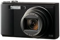 Ricoh R8 Digitalkamera (10 Megapixel, 7,1-fach opt. Zoom, 6,9 cm (2,7 Zoll) Display, Bildstabilisator) schwarz