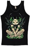 Allura Tank Top Hawaii Fairy Sleevesless Cotton Shirt for Teens