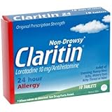 CLARITIN TAB 10MG (OTC) 10TB SCHERING-PLOUGH NO POST