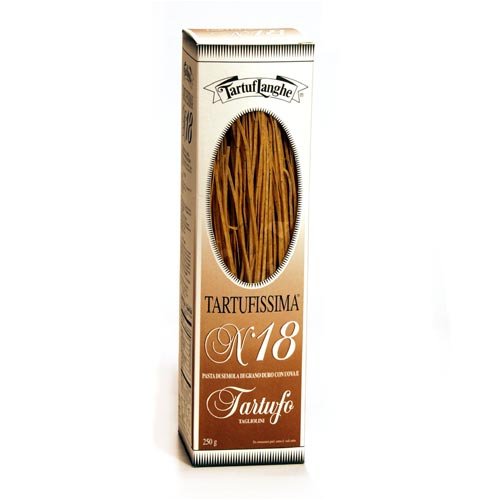Artisan Pasta Noodles Infused with Black Truffles (Taglioni con Tartufi)