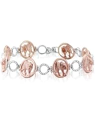 Effy Jewlery Signature Two Tone Diamond Bracelet, .63 TCW