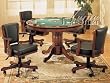 THREE IN ONE MULTI PURPOSE GAME TABLE WITH 4 CHAIRS
