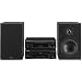 Denon DF 107 Kompaktanlage (CD/MP3/WMA-Player, UKW-/MW-Tuner, 130 Watt, USB 2.0) schwarz