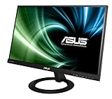 ASUS 『フレームレス・スリムベゼル』21.5型フルHDディスプレイ ( AH-IPS / 広視野角178° / ブルーライト低減 / フリッカーフリー / HDMI×2,D-sub×1 / スピーカー内蔵 / ブラック / 3年保証 ) VX229HJ