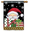 Santa Season BreezeArt&reg; House Flag
