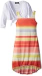 Amy Byer Girls 7-16 Stripe Twofer Dre...