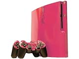 Sony PlayStation 3 Slim Skin (PS3 Slim) - NEW - PARTY PINK system skins fac ....
