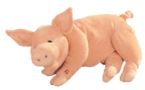 Childrens Toyshop  Toys : Arnold the Snoring Pig 16"