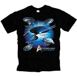 Star Trek Starfleet Vessels Adult T-Shirt