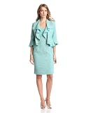 41qH TrxobL. SL160  Jones New York Womens 2 Piece Boucle Open Jacket Dress