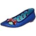 Irregular Choice Women's Look At Me Flat,Dark Blue,8.5 M US