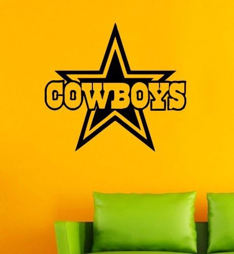 Dallas Cowboys NFL American Football Team Logo Sport Wall Vinyl Decal Mural Decals Sticker W1289