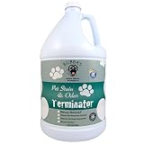 BUBBAS, Super Strength Commercial Enzyme Cleaner-Pet Odor Eliminator. Gallon Size Enzymatic Stain Remover-Remove Dog-Cat Urine Smell From Carpet, Rug Or Hardwood Floor And Other Surfaces. 128 FL OZ