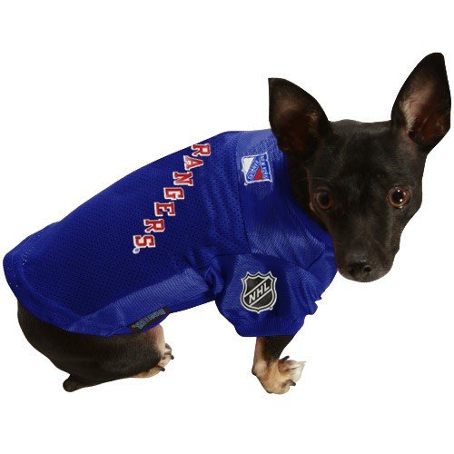 New York Rangers Royal Blue Pet Jersey (Medium)