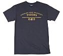 Louisiana State Fightin Tigers Distressed Logo Short Sleeve T-Shirt