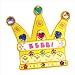 Melissa and Doug Decorate-Your-Own Wooden Crown Name Plaque Kit
