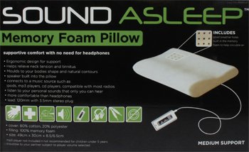 Childrens Toyshop  Kitchen & Housewares : Sound Asleep Memory Foam Contour Pillow