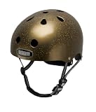 Nutcase Gold Sparkle Bike Helmet
