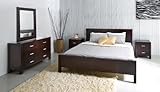 IMAGE OF Hamptons 5PC CA King Bedroom Set in Cappuccino By Abbyson Living