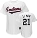 Bob Lemon Majestic Cooperstown Throwback Cleveland Indians Jersey - Large