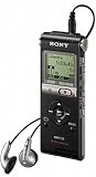 Sony ICD-UX200 Digital Voice Recorder with Flash 2 GB / WMA / AAC / MP3 - Black