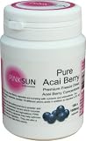 PINK SUN Pure Acai Berry Capsules 100 x 1000mg Premium Freeze Dried Concentrate – antioxidants and slimming!