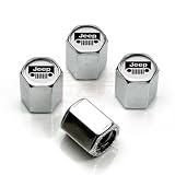 Jeep Grille Logo Tire Stem Valve Caps