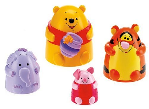 Childrens Toyshop  Toys : Fisher Price Winnie The Pooh Friendship Stackers