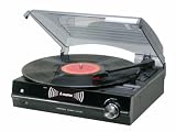 from Lime Shop Steepletone ST926 3-Speed Record Player/ Turntable/ Black