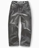 GUESS Boys Regular Fit Black Denim Jean