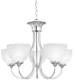 Thomas Lighting Sl8015-78 Tahoe Five-Light Chandelier, Brushed Nickel