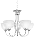 Thomas Lighting Sl8015-78 Tahoe Five-Light Chandelier, Brushed Nickel