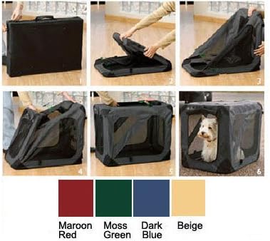 topPets Portable Soft Pet Crate or Kennel for Dog, Cat, or other small pets. Great for Indoor and Outdoor