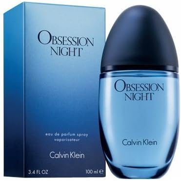Obsession Night by C / a / l / v / i / n / K / l / e / i / n for Women Eau de Parfum NEW IN BOX 3.4 oz./ 100 ml