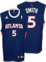 Josh Smith Youth Jersey: adidas Navy Replica #5 Atlanta Hawks Jersey