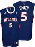 Josh Smith Jersey: adidas Navy Replica #5 Atlanta Hawks Jersey