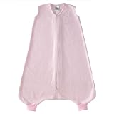 HALO SleepSack Micro-Fleece Early Walker Wearable Blanket, Soft Pink, X-Large