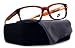 Nike 7202 Eyeglasses (603) Red Horn Black, 53mm